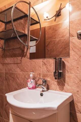 Отели эконом-класса Albatros Noclegi Жешув Трехместный номер с собственной ванной комнатой-6